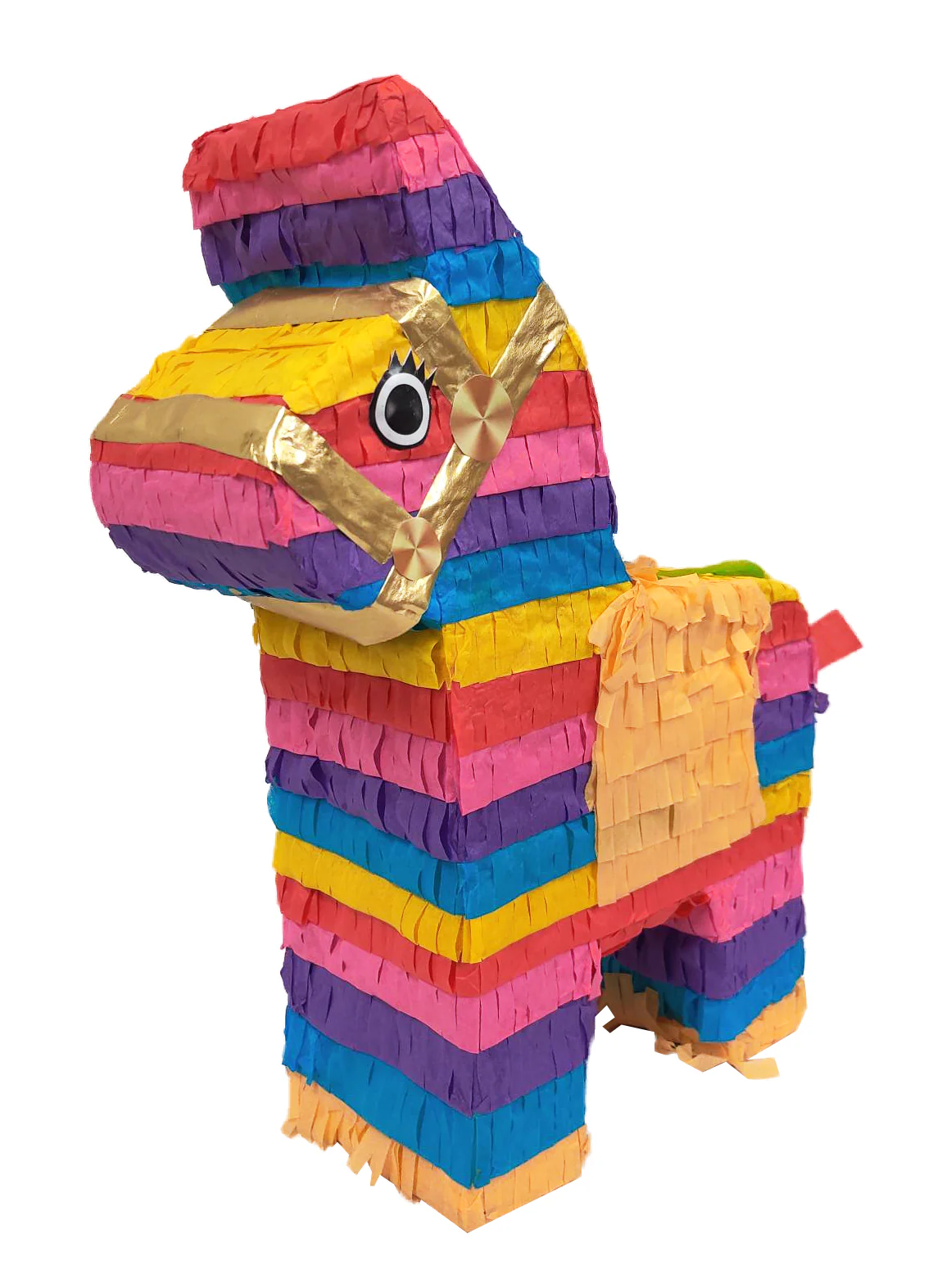 Donkey Pinata Rainbow Colored Mexican Theme Birthday Party, Cinco De Mayo, Fiestas, Celebrations, Party game, Decoration, Centerpiece - Image 3