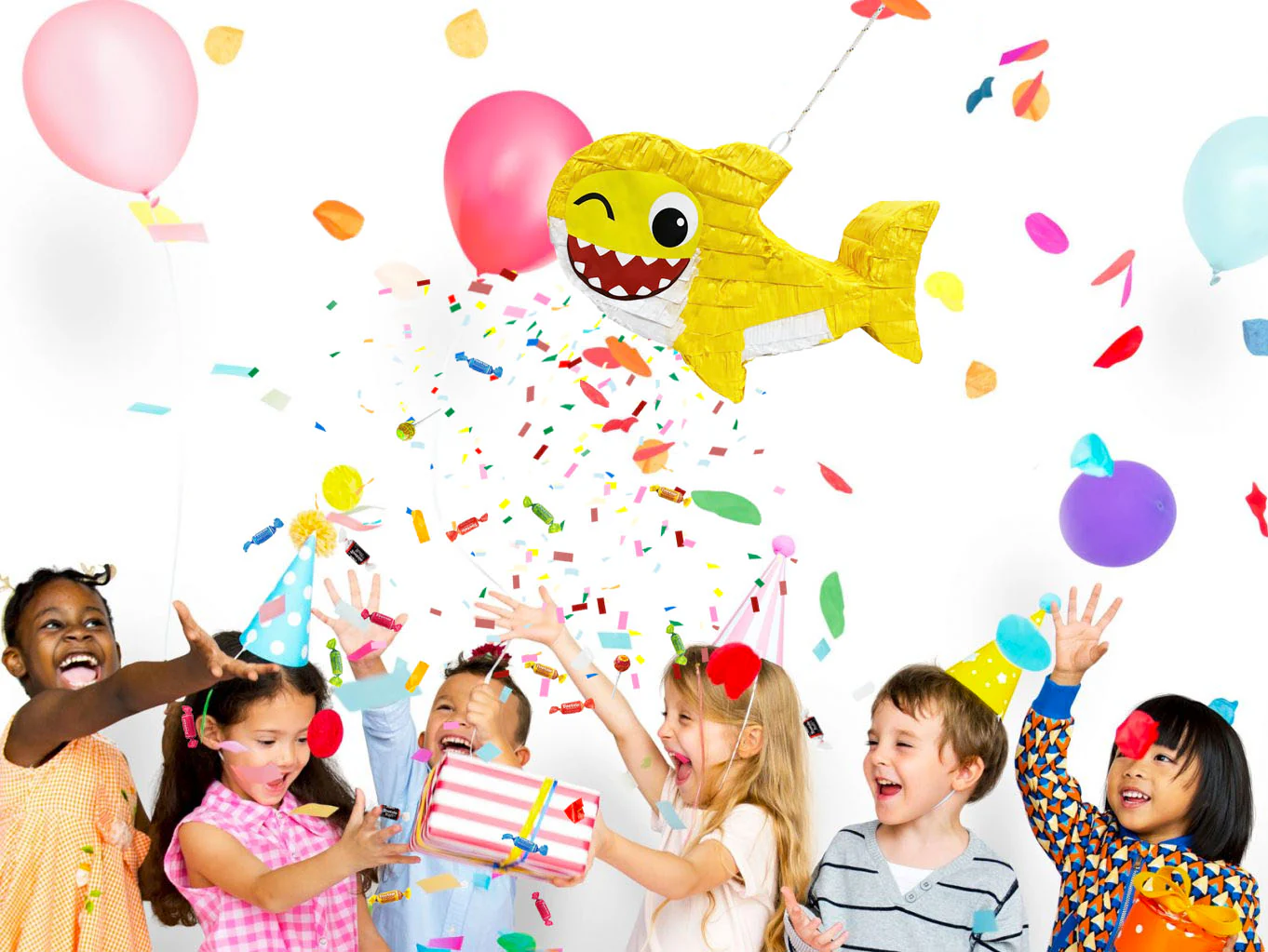 Surprise Baby Shark Pinata - Image 7